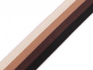 Oboustranný popruh šíře 50 mm 2 černá, 1 m - zvětšit obrázek