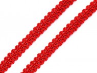 Prýmek šíře 10 mm 7501 červená, 25 m - zvětšit obrázek