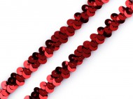 Flitrový prýmek šíře 10 mm elastický