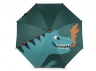 Dětský deštník jednorožec, dinosaurus 4 zelená tmavá dinosaurus, 1 ks - zvětšit obrázek
