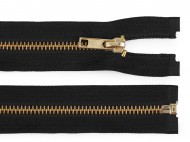 Kovový zip No 5 délka 65 cm 322 černá, 1 ks - zvětšit obrázek