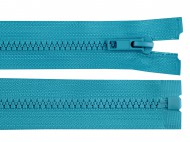 Kostěný zip No 5 délka 30 cm bundový 207 modrá tyrkys, 1 ks - zvětšit obrázek