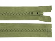 Kostěný zip No 5 délka 30 cm bundový 263 zelená khaki, 1 ks - zvětšit obrázek