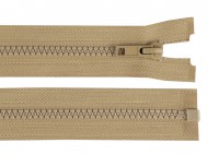 Kostěný zip No 5 délka 50 cm bundový 308 hnědá přírodní, 1 ks - zvětšit obrázek
