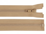 Kostěný zip No 5 délka 75 cm bundový 308 hnědá přírodní, 1 ks - zvětšit obrázek