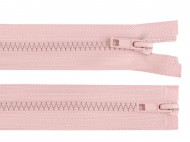 Zip kostěný No 5 dělitelný 2 jezdce / dvoucestný 70 cm bundový 136 pudrová, 1 ks - zvětšit obrázek