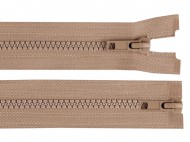 Zip kostěný No 5 dělitelný 2 jezdce / dvoucestný 95 cm bundový 294 béžová, 1 ks - zvětšit obrázek