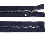 Duhový kostěný zip No 5 délka 40 cm 330 modrá tmavá, 1 ks - zvětšit obrázek