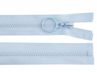Kostěný zip No 3 délka 60 cm s kroužkem 185 modrá pomněnková, 1 ks - zvětšit obrázek