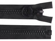 Kostěný zip extra velký No 20 délka 60 cm, 70 cm 1 (60 cm) černá, 1 ks - zvětšit obrázek