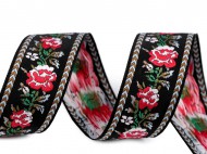 Krojová vzorovka šíře 34 mm černá, 1 m - zvětšit obrázek