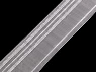 Záclonovka šíře 60 mm tužkové řasení transparent, 50 m - zvětšit obrázek