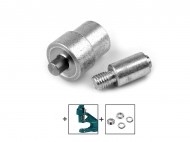 Piston k nýtování lesklých průchodek vnitřní 8 mm - zvětšit obrázek