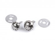 Dvounožkový hřeb / kovové nožičky na kabelky filigrán 10 mm; 12 mm