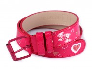 Dívčí pásek šíře 2,9 cm 2 (75 cm) pink, 1 ks - zvětšit obrázek