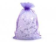 Dárkový pytlík 17x23 cm organza 5 fialová sv., 10 ks - zvětšit obrázek
