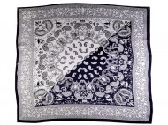 Hedvábný šátek paisley ornamenty 70x70 cm - zvětšit obrázek