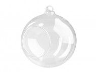 Aerárium / skleněná koule 10 cm 1 transparent, 1 ks - zvětšit obrázek
