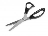 Nůžky entlovací délka 23 cm obloučky černá, 1 ks - zvětšit obrázek