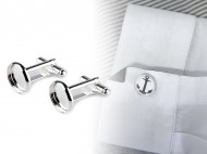 Manžetové knoflíky s lůžkem 14 mm polotovar