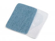 Nažehlovací záplaty riflové 5,3x7,9 cm 2 modrá jeans, 2 ks - zvětšit obrázek