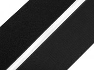 Suchý zip háček + plyš samolepicí šíře 80 mm černá, 1 m - zvětšit obrázek