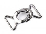 Kovové zapínání, průvlek 24 mm 1 nikl, 1 pár - zvětšit obrázek