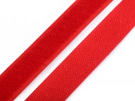 Suchý zip háček + plyš šíře 20 mm (820) červená, 25 m - zvětšit obrázek