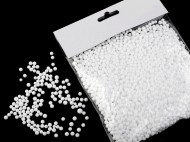 Výplň - polystyrenové kuličky 3-5 mm k výrobě dekorací - zvětšit obrázek