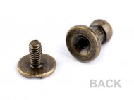 Sedlářský nýt šroubovací 4 mm