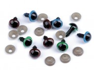 Oči s pojistkou 10 mm