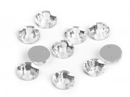 Broušené kamínky našívací 10 mm crystal, 60 ks - zvětšit obrázek