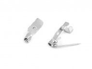 Brožový můstek 5x15 mm platina, 10 ks - zvětšit obrázek