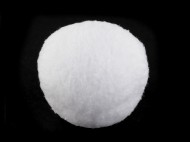 Vatové / sněhové koule / bambule 4,5 cm bílá sněhová, 10 ks - zvětšit obrázek
