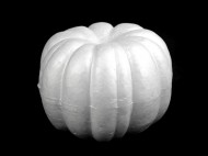Dýně 6,5x9 cm polystyren bílá, 1 ks - zvětšit obrázek