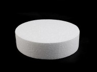 Dortový korpus / podstavec 20 cm polystyren bílá, 1 ks - zvětšit obrázek