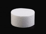 Dortový korpus / podstavec 10 cm polystyren bílá, 1 ks - zvětšit obrázek