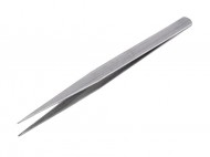 Kovová pinzeta délka 15 cm 1 nikl rovná, 1 ks - zvětšit obrázek
