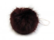 Kožešinová bambule 9 cm - zvětšit obrázek