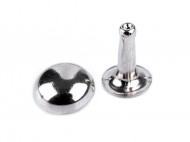 Duté nýty 10 mm půlkulaté 1 nikl, 50 pár - zvětšit obrázek