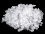 Výplň - kuličky z dutého vlákna nebělené 5 kg bílá nebělená, 1 sáček - zvětšit obrázek