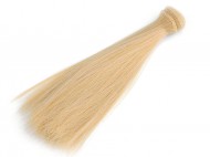 Paruka / vlasy pro panenky 20 cm 1 blond, 1 ks - zvětšit obrázek