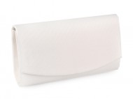 Kabelka - psaníčko s lurexem 1 Off White, 1 ks - zvětšit obrázek