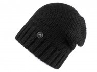 Zimní čepice unisex 1 černá, 1 ks - zvětšit obrázek