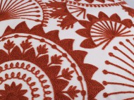 Povlak na polštář vyšívaný Mandala 45x45 cm - zvětšit obrázek