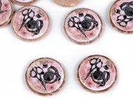 Knoflík velikost 40 nůžky - zvětšit obrázek
