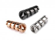 Kovová koncovka na šňůru 4 mm / ozdoba