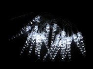LED světelný řetěz rampouchy na baterie - zvětšit obrázek