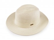 Letní klobouk / slamák unisex 3 přírodní sv., 1 ks - zvětšit obrázek