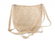 Kabelka crossbody 23x30 cm 1 přírodní sv., 1 ks - zvětšit obrázek